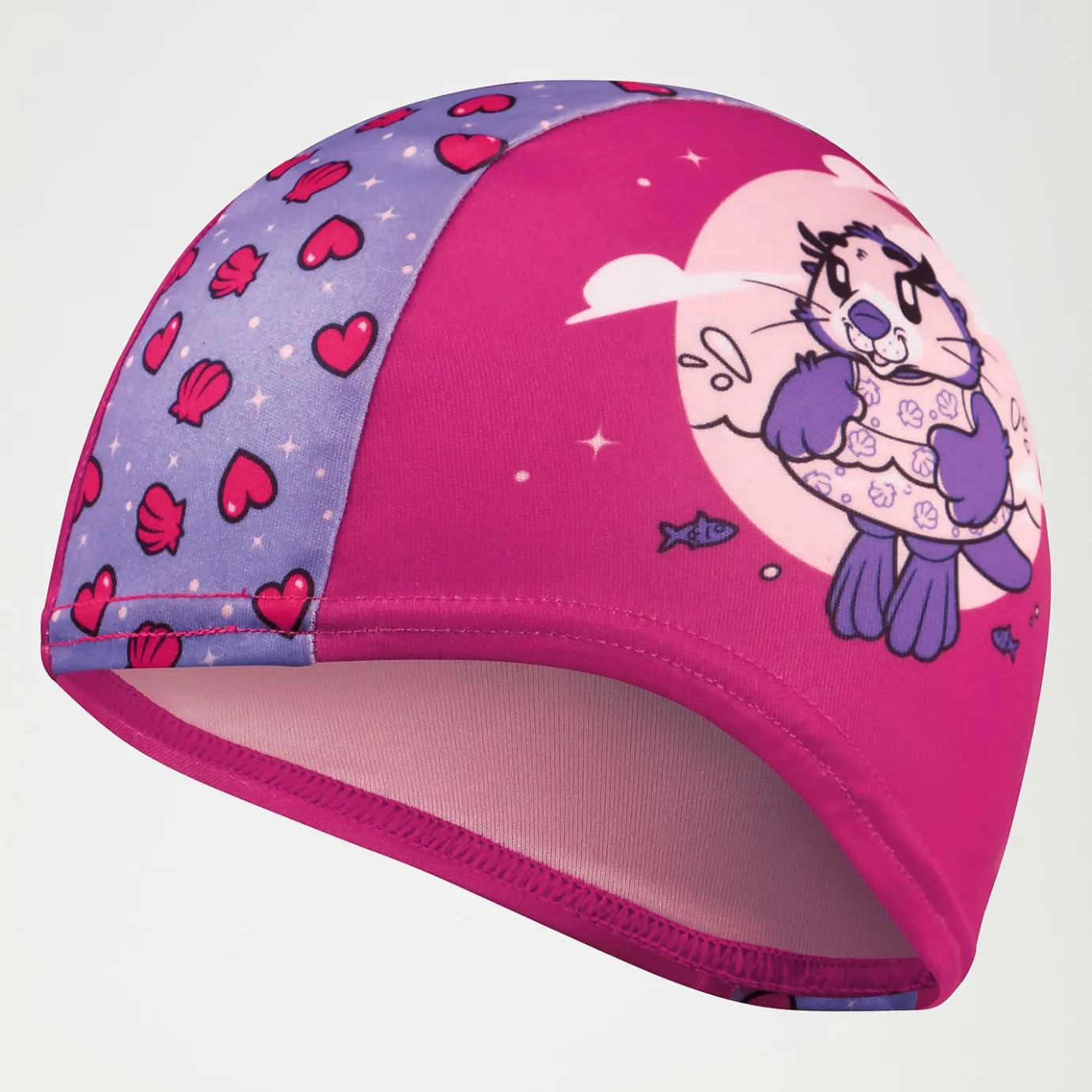 Infant Learn to Swim Aria Sea Otter Polyester Cap Pink*Speedo Outlet