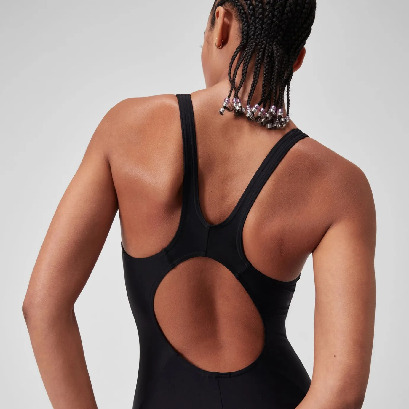 womens_colourblock__swimsuit_blackred_6.webp Women's Colourblock 2.0 Swimsuit Black/Red*Speedo Outlet